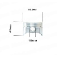 Маленькое фото товара - Поршень в сборе 166FMM (CBN250/CGN250) d=65.5mm. Вариант №1