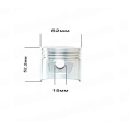 Маленькое фото товара - Поршень в сборе 162FMJ150 (CG150D) 150см3 62х52,2х15 d=62mm ZS X-TECH. Вариант №1