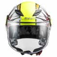 Маленькое фото товара - Шлем LS2 OF602 FUNNY CRUNCH, S, White H-V Yellow. Вариант №3