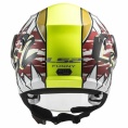 Маленькое фото товара - Шлем LS2 OF602 FUNNY CRUNCH, L, White H-V Yellow. Вариант №2