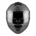 Маленькое фото товара - Шлем MT GENESIS SOLID A1 gloss grey XL. Вариант №4