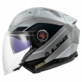 Маленькое фото товара - Шлем LS2 OF603 INFINITY 2 VEYRON, XS, Gloss Grey White. Вариант №3