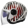Маленькое фото товара - Шлем LS2 OF620 CLASSY COOL, XL, Cool White Wineberry. Вариант №2