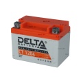 Маленькое фото товара - Delta CT 1204 (4 а/ч) св.ст. мотоциклетная аккумуляторная батарея.. Вариант №1