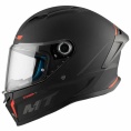 Маленькое фото товара - Шлем MT STINGER 2 SOLID XS, Gloss Black/Red. Вариант №2