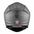 Маленькое фото товара - Шлем MT GENESIS SV SOLID, L, Gloss Grey. Вариант №4