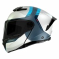 Маленькое фото товара - Шлем MT ATOM 2 SV EMALLA, S, Blue White. Вариант №2