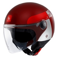 Фото товара - Шлем MT STREET S INBOARD Matt Red XL