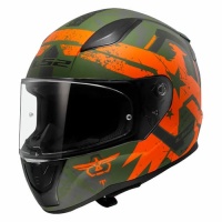 Фото товара - Шлем LS2 FF353 RAPID 2 THUNDER BIRDS Matt Orange XXL