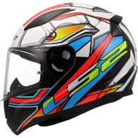 Фото товара - Шлем LS2 FF353 RAPID II XDRON White Neon Orange M