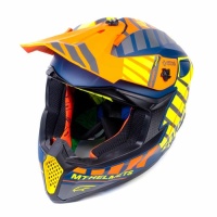 Фото товара - Шлем MT MX802 FALCON ENERGY B3 matt yellow L