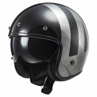 Фото товара - Шлем LS2 OF601 BOB 2 LINES, M, Black Jeans