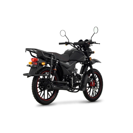 Большое фото товара - Мопед ROCKOT ALPHA OFFROAD (черный глянцевый), 00000433943. Вариант №2