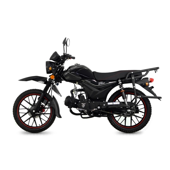 Большое фото товара - Мопед ROCKOT ALPHA OFFROAD (черный глянцевый), 00000433943. Вариант №1