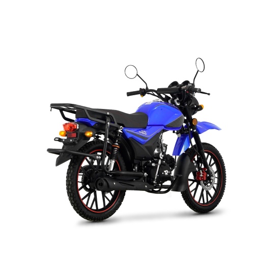 Большое фото товара - Мопед ROCKOT ALPHA OFFROAD (синий глянцевый), 00000433944. Вариант №2