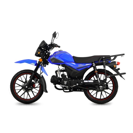 Большое фото товара - Мопед ROCKOT ALPHA OFFROAD (синий глянцевый), 00000433944. Вариант №1