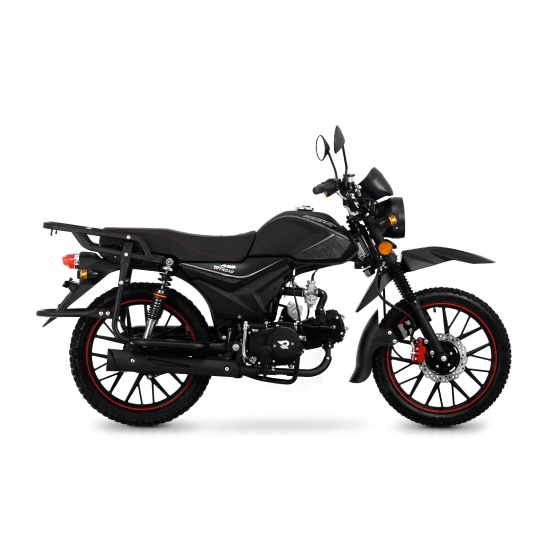 Большое фото товара - Мопед ROCKOT ALPHA OFFROAD (черный матовый), 00000435234. Вариант №5
