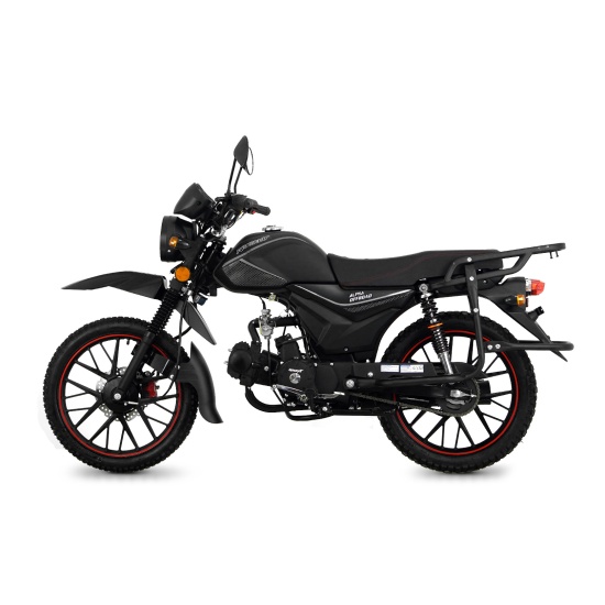 Большое фото товара - Мопед ROCKOT ALPHA OFFROAD (черный матовый), 00000435234. Вариант №1