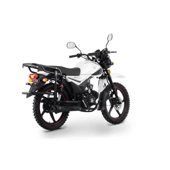 Большое фото товара - Мопед ROCKOT ALPHA OFFROAD (белый глянцевый), 00000436260. Вариант №6