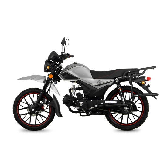 Большое фото товара - Мопед ROCKOT ALPHA OFFROAD (серый металлик), 00000437428. Вариант №1