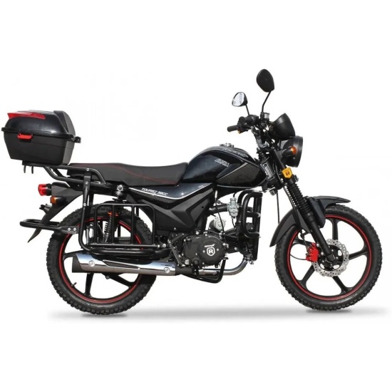Большое фото товара - Мопед ROCKOT ALPHA TOURIST (черный матовый), 00000439092. Вариант №3