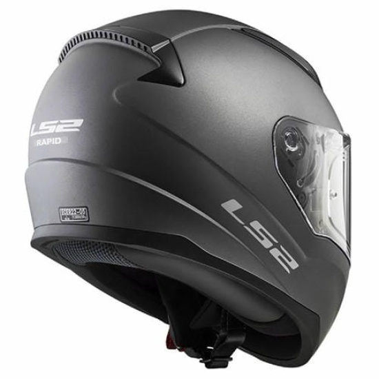 Большое фото товара - Шлем LS2 FF353 RAPID 2 SOLID, XS, Matt Titanium, 1635310070010. Вариант №2