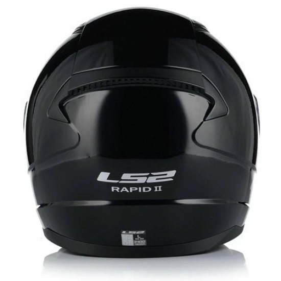 Большое фото товара - Шлем LS2 FF353 RAPID 2 SOLID, M, Gloss Black, 1635310120030. Вариант №3