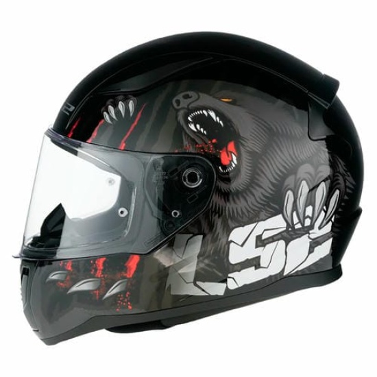 Большое фото товара - Шлем LS2 FF353 RAPID 2 CLAW, S, Black, 1635322120020. Вариант №3