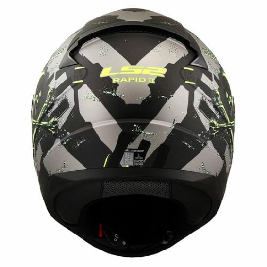 Большое фото товара - Шлем LS2 FF353 RAPID 2 PIRATES, XXL, Matt Titanium, 1635323070060. Вариант №5