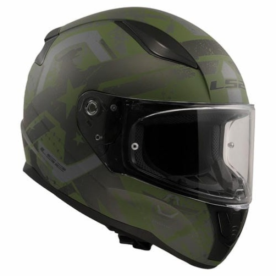 Большое фото товара - Шлем LS2 FF353 RAPID 2 THUNDER BIRDS, XL, Matt Military, 1635325620050. Вариант №2