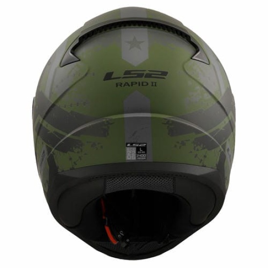 Большое фото товара - Шлем LS2 FF353 RAPID 2 THUNDER BIRDS, XL, Matt Military, 1635325620050. Вариант №5