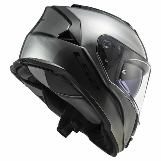 Большое фото товара - Шлем LS2 FF800 STORM 2 JEANS, XS, Titanium, 1680019080010. Вариант №5