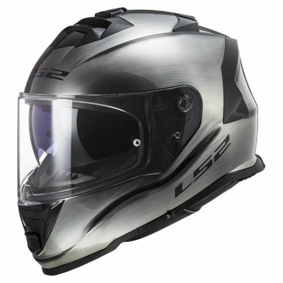 Большое фото товара - Шлем LS2 FF800 STORM 2 JEANS, XS, Titanium, 1680019080010. Вариант №1