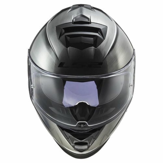 Большое фото товара - Шлем LS2 FF800 STORM 2 JEANS, XXL, Titanium, 1680019080060. Вариант №2