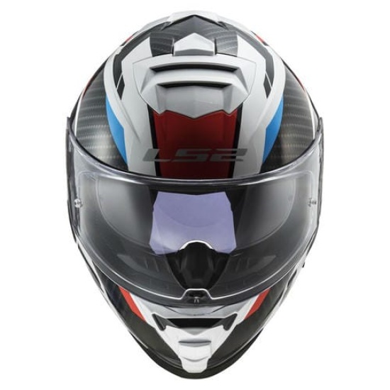 Большое фото товара - Шлем LS2 FF800 STORM 2 RACER, XL, Red Blue, 1680021320050. Вариант №2