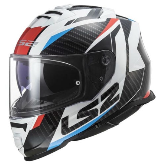 Большое фото товара - Шлем LS2 FF800 STORM 2 RACER, XL, Red Blue, 1680021320050. Вариант №1