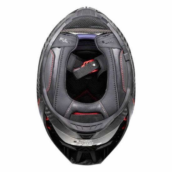 Большое фото товара - Шлем LS2 FF807 DRAGON, XL, Matt Carbon, 1680750980050. Вариант №4