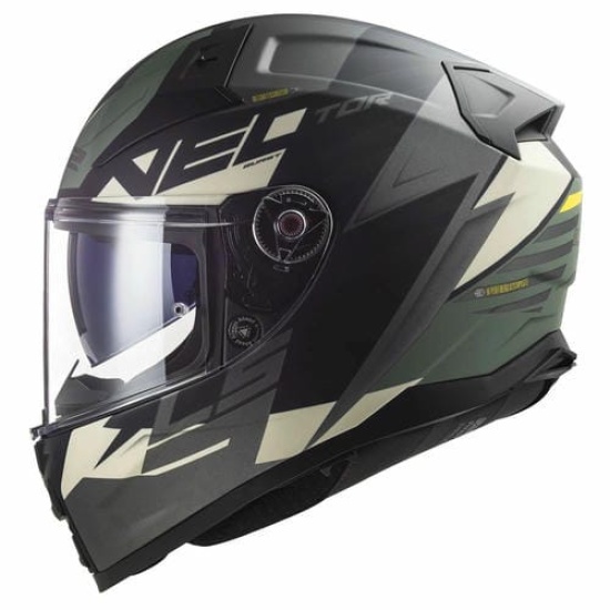 Большое фото товара - Шлем LS2 FF811 VECTOR 2 ABSOLUTE, XL, Matt Black Silver, 1681124030050. Вариант №5