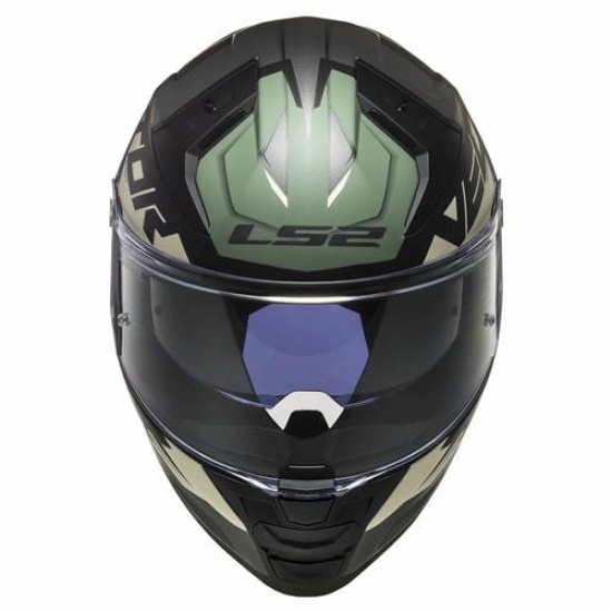 Большое фото товара - Шлем LS2 FF811 VECTOR 2 ABSOLUTE, XXL, Matt Black Silver, 1681124030060. Вариант №2