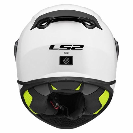 Большое фото товара - Шлем детский LS2 FF812 KID SOLID, S, Gloss White, 1681210020020. Вариант №2