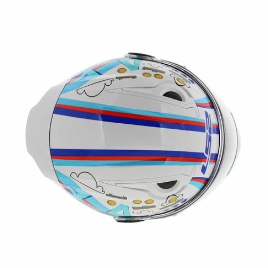 Большое фото товара - Шлем детский LS2 FF812 KID NEXT LEVEL, M, White, 1681220020030. Вариант №4