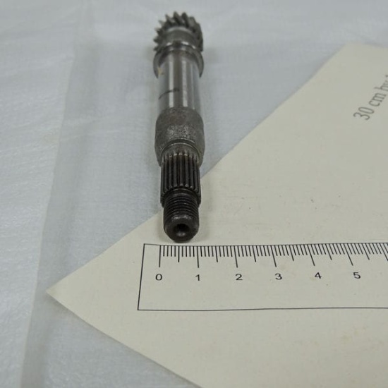 Большое фото товара - Вал редуктора ведомый (L=125mm) SV1 139QMB 025, 1799. Вариант №3