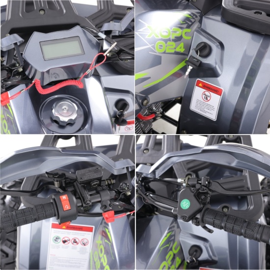 Большое фото товара - Квадроцикл ХОРС 024 (зеленый), 26494. Вариант №12