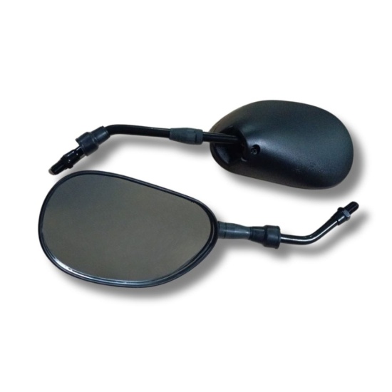 Большое фото товара - Комплект зеркал заднего вида MM1 ALP 037-00 (универсальные с переходником, полукруглые) торговый зна, 27903. Вариант №1