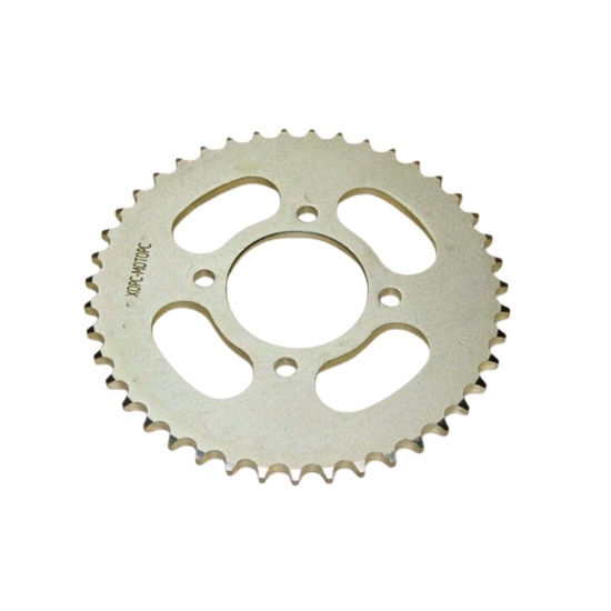 Большое фото товара - Звездочка ведомая 520-46Т (4х90х58, золотая) ММ3 Z150 028-09 товарный знак "ХОРС-МОТОРС", 29579. Вариант №1