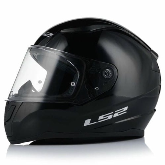Большое фото товара - Шлем LS2 FF353 RAPID 2 SOLID Gloss Black XXL, 29609. Вариант №1