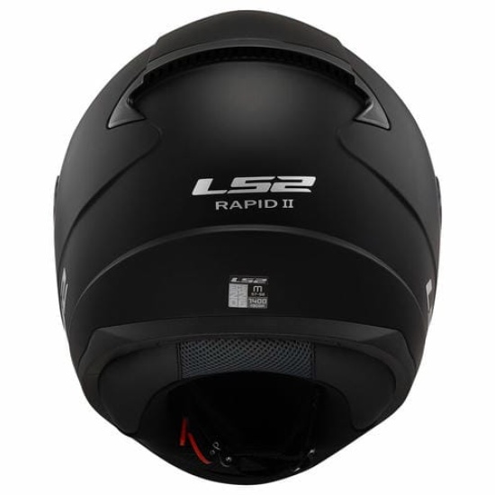 Большое фото товара - Шлем LS2 FF353 RAPID 2 SOLID Matt Black XXL, 29611. Вариант №3