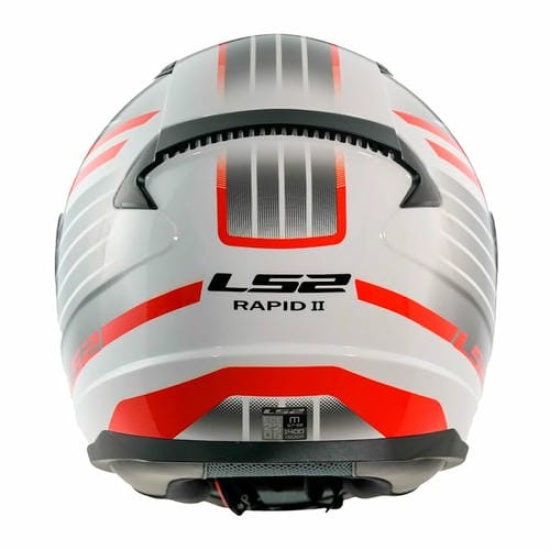 Большое фото товара - Шлем LS2 FF353 RAPID 2 CIRCUIT White Red XL, 29726. Вариант №3