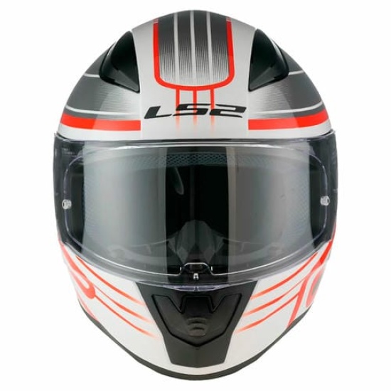 Большое фото товара - Шлем LS2 FF353 RAPID 2 CIRCUIT White Red XL, 29726. Вариант №4