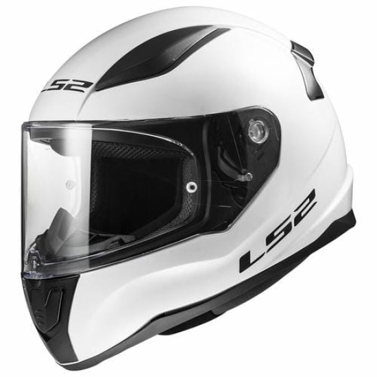 Большое фото товара - Шлем LS2 FF353 RAPID 2 SOLID  Gloss White S, 29734. Вариант №1